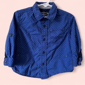 18M Boy Genuine Kids by Oshkosh Long Sleeve Polo